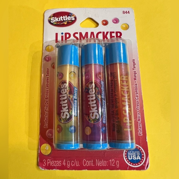 VTG 2014 Bonne Bell TROPICAL SKITTLES Lip Smacker Gloss Collection #844 Spanish - Picture 1 of 2